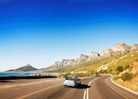 Road heading towards Cape Town, passing the Twelve Apostles Road heading towards Cape Town, passing the Twelve Apostles