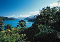View from Peppers Portage Resort Hotel, The Marlborough Sounds View from Peppers Portage Resort Hotel, The Marlborough Sounds
