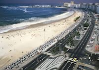 Copacabana beach, Rio de Janeiro Copacabana beach, Rio de Janeiro