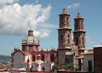 Taxco Cathedral, Mexico Taxco Cathedral, Mexico