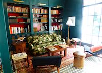 The library at the American Trade Hotel, Panama City The library at the American Trade Hotel, Panama City
