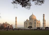 Sunrise at the Taj Mahal, Agra Sunrise at the Taj Mahal, Agra