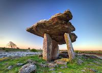 Poulnabrone dolmen in the Burren Poulnabrone dolmen in the Burren