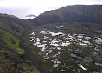 Rano Kau volcano, Easter Island Rano Kau volcano, Easter Island