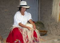 Panama Hat maker, Cuenca Panama Hat maker, Cuenca