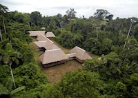 Tambopata Research Centre from above Tambopata Research Centre from above
