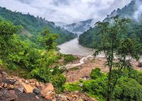 Kameng river near Bhalukpong, Assam Kameng river near Bhalukpong, Assam