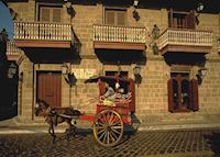 Cobbled streets of Intramuros, Manila, Philippines Cobbled streets of Intramuros, Manila, Philippines