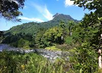 View of El Yunque, Baracoa View of El Yunque, Baracoa