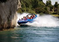 Huka Falls Jet Boat excursion, Lake Taupo Huka Falls Jet Boat excursion, Lake Taupo