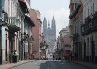 The Old Town of Quito. The Old Town of Quito.