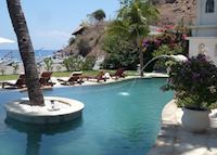 Swimming Pool at Palm Garden Amed Swimming Pool at Palm Garden Amed