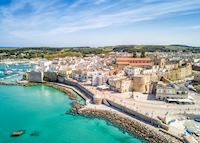 View over Otranto old town, Otranto View over Otranto old town, Otranto