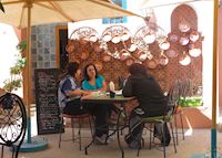 Dining area at the Amal Association Dining area at the Amal Association