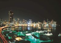 Panama City by night Panama City by night