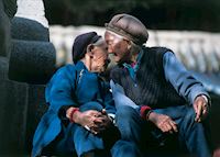 Two old ladies, Beijing Two old ladies, Beijing