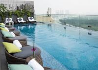 Pool area, Liberty Central Saigon Riverside Pool area, Liberty Central Saigon Riverside