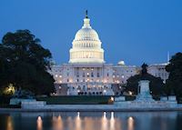 The US Capitol at night, Washington, D.C. The US Capitol at night, Washington, D.C.