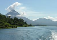 Crossing Lake Arenal, Costa Rica Crossing Lake Arenal, Costa Rica