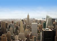 The New York skyline The New York skyline