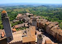 Views over San Gimignano Views over San Gimignano