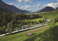 Mountain scenery, Venice Simplon Orient-Express Mountain scenery, Venice Simplon Orient-Express