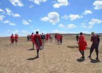 Walking with the Maasai warriors, Me to We Kenya Walking with the Maasai warriors, Me to We Kenya