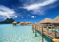 Overwater Bungalows, Pearl Beach Resort, Bora Bora Overwater Bungalows, Pearl Beach Resort, Bora Bora