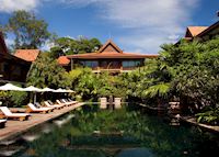 Pool at La Residence d'Angkor Hotel, Siem Reap Pool at La Residence d'Angkor Hotel, Siem Reap