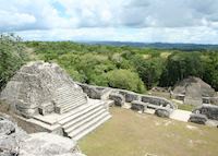 The View from on top of Caana, Caracol's and Belize's Tallest Buliding The View from on top of Caana, Caracol's and Belize's Tallest Buliding