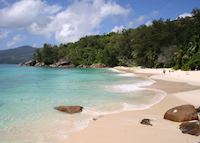 The beach at Anse Soleil Beachcomber, Mahe The beach at Anse Soleil Beachcomber, Mahe
