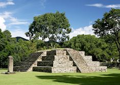 Pyramid, Copan, Honduras