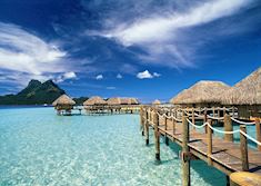 Overwater Bungalows, Pearl Beach Resort, Bora Bora