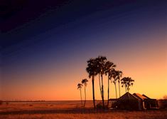 Sunset at Jacks Camp, Makgadikgadi Pans