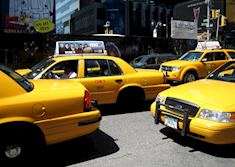 Yellow Cabs, New York City