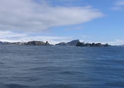 Approaching the South Shetland Islands
