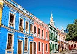 Colorful facades, Bogota