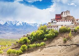 Thiksey Monastery in Leh, Ladakh