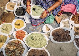 Delhi market
