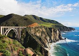 Bixby Bridge on the Pacific Coast Highway at Big Sur, California 