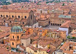 Panoramic city view, Bologna