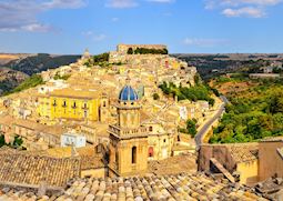 View to Ragusa Ibla, Sicily