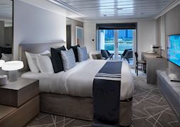 Penthouse bedroom, Celebrity Millennium, Alaska Cruise