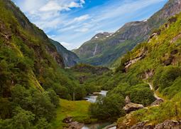 Scenery around Flåm