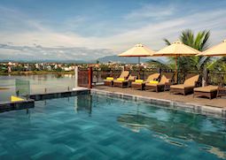 Pool area, Little Riverside Hotel & Spa