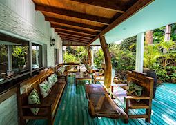 Terrace, Hare Nua Hotel 