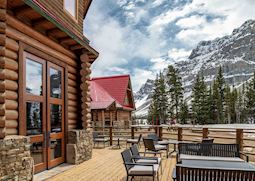 Terrace at The Lodge at Bow Lake