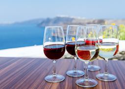 Wine tasting, Santorini