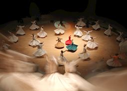 Whirling dervishes