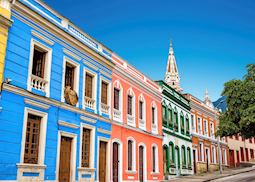 Colorful facades, Bogota